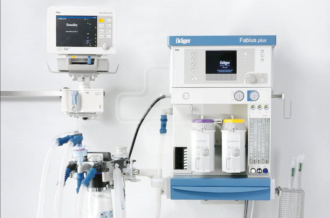 دستگاه ماشین بیهوشی drager ماشین بیهوشی drager