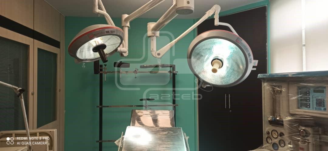 چراغ جراحی دو قمره مارتین چراغ جراحی دو قمره