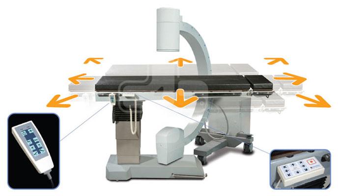 تخت جراحی تصویربرداری پارمدیک تخت جراحی تصویربرداری