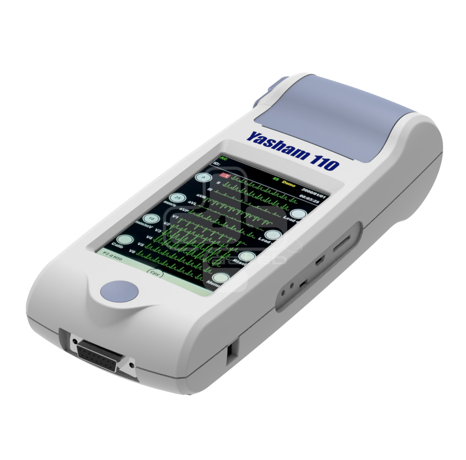 الکتروکاردیوگراف تک کاناله یاشام 110 الکتروکاردیوگراف تک کاناله یاشام