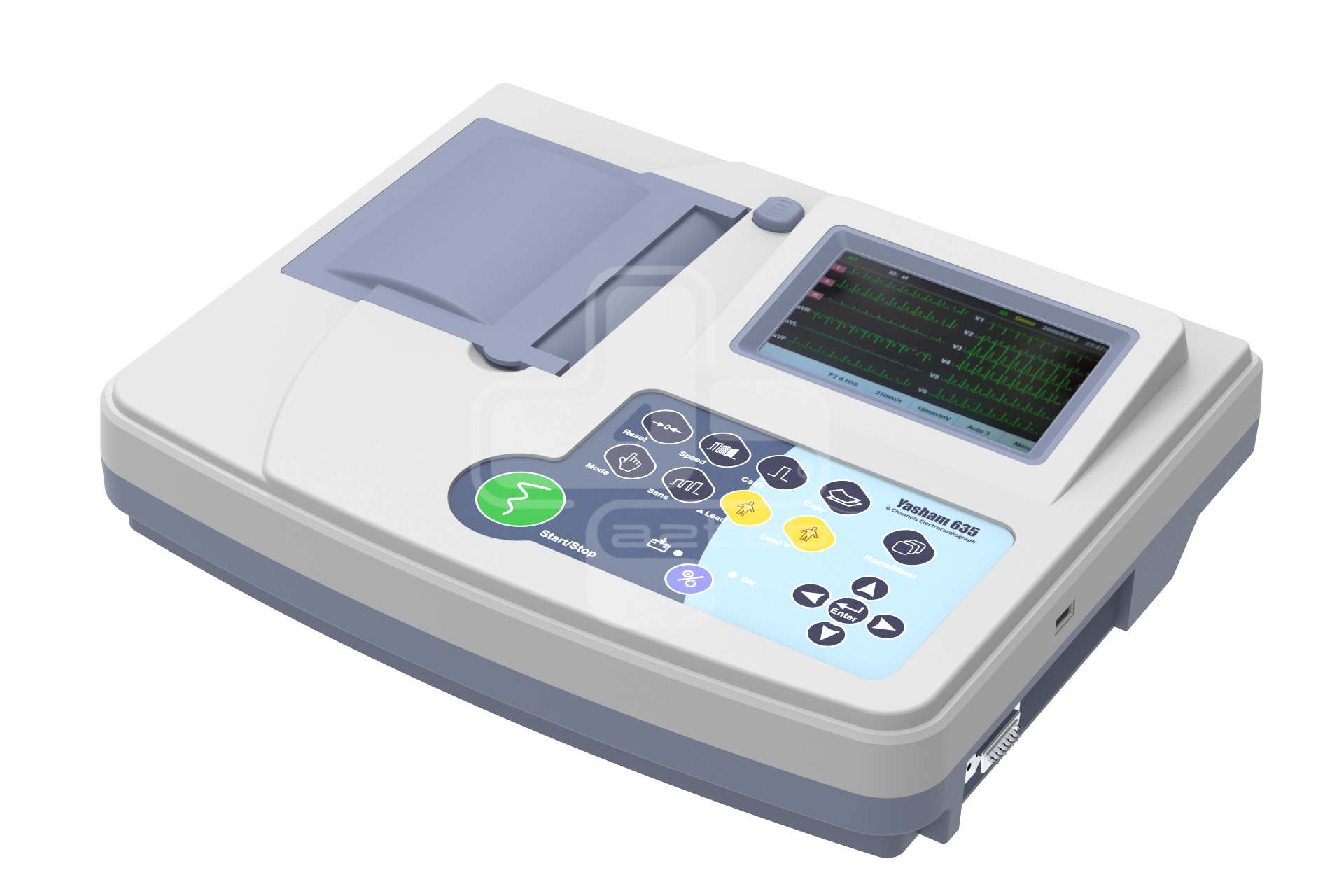 الکتروکاردیوگراف یاشام 6 کاناله الکتروکاردیوگراف یاشام