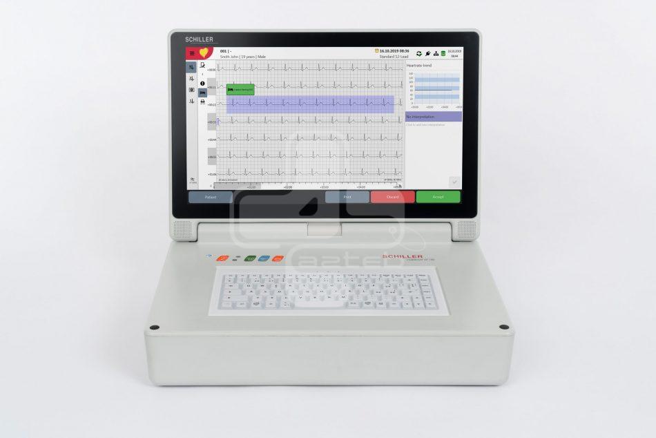 الکتروکاردیوگراف Schiller شیلر AT-180 الکتروکاردیوگراف شیلر AT-180