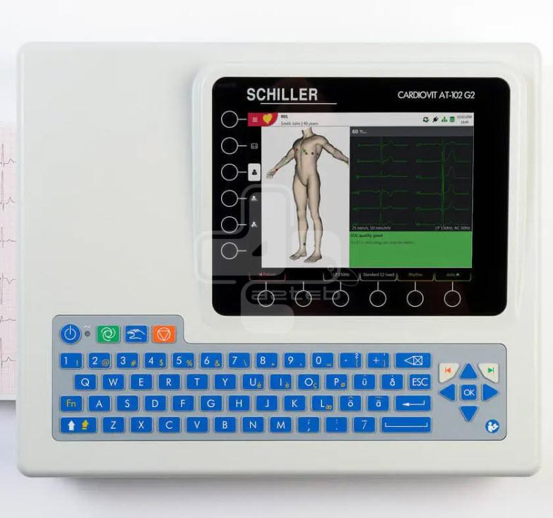 الکتروکاردیوگراف Schiller مدل cardiovit AT-102 G2