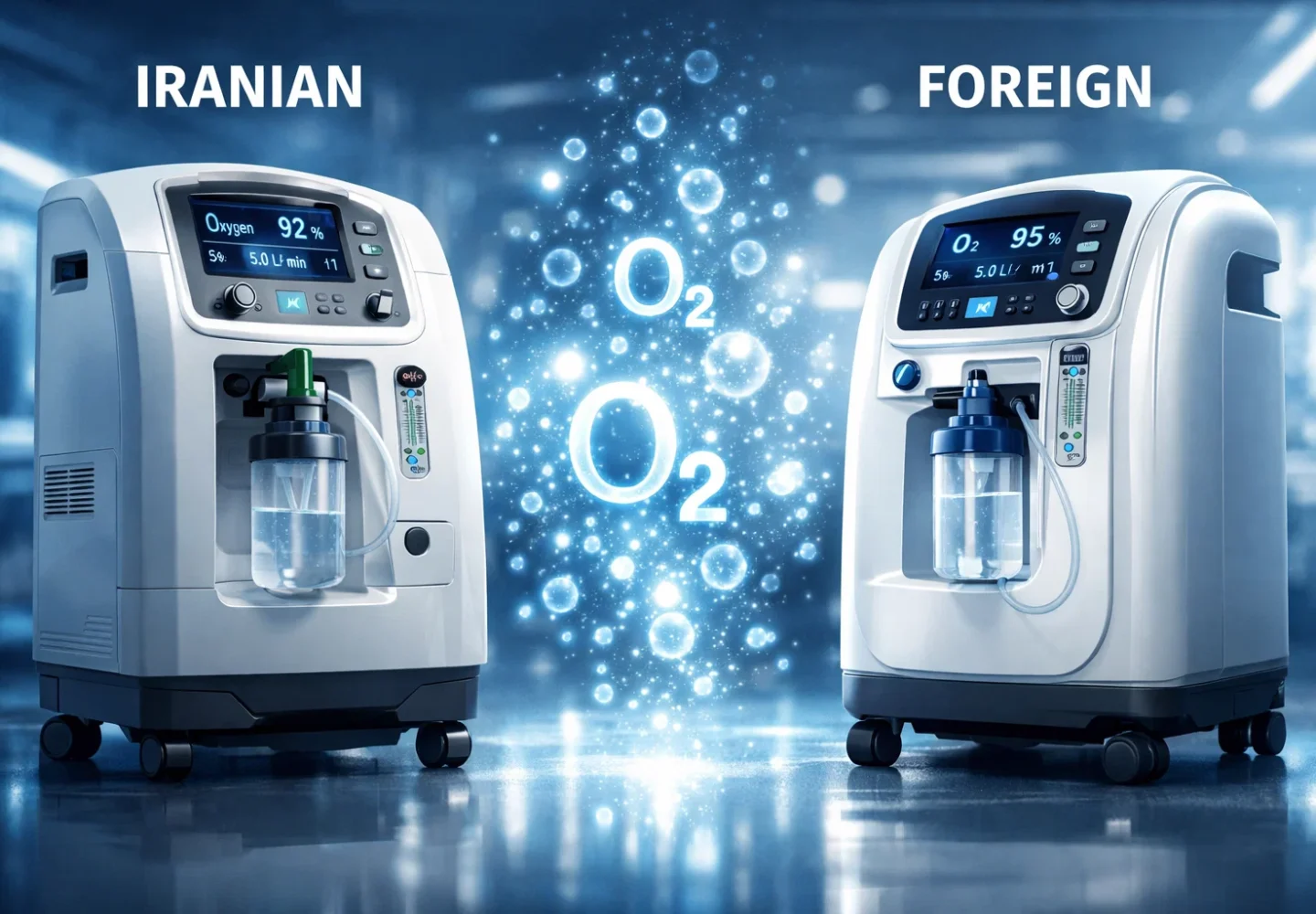 اکسیژن ساز ایرانی یا خارجی