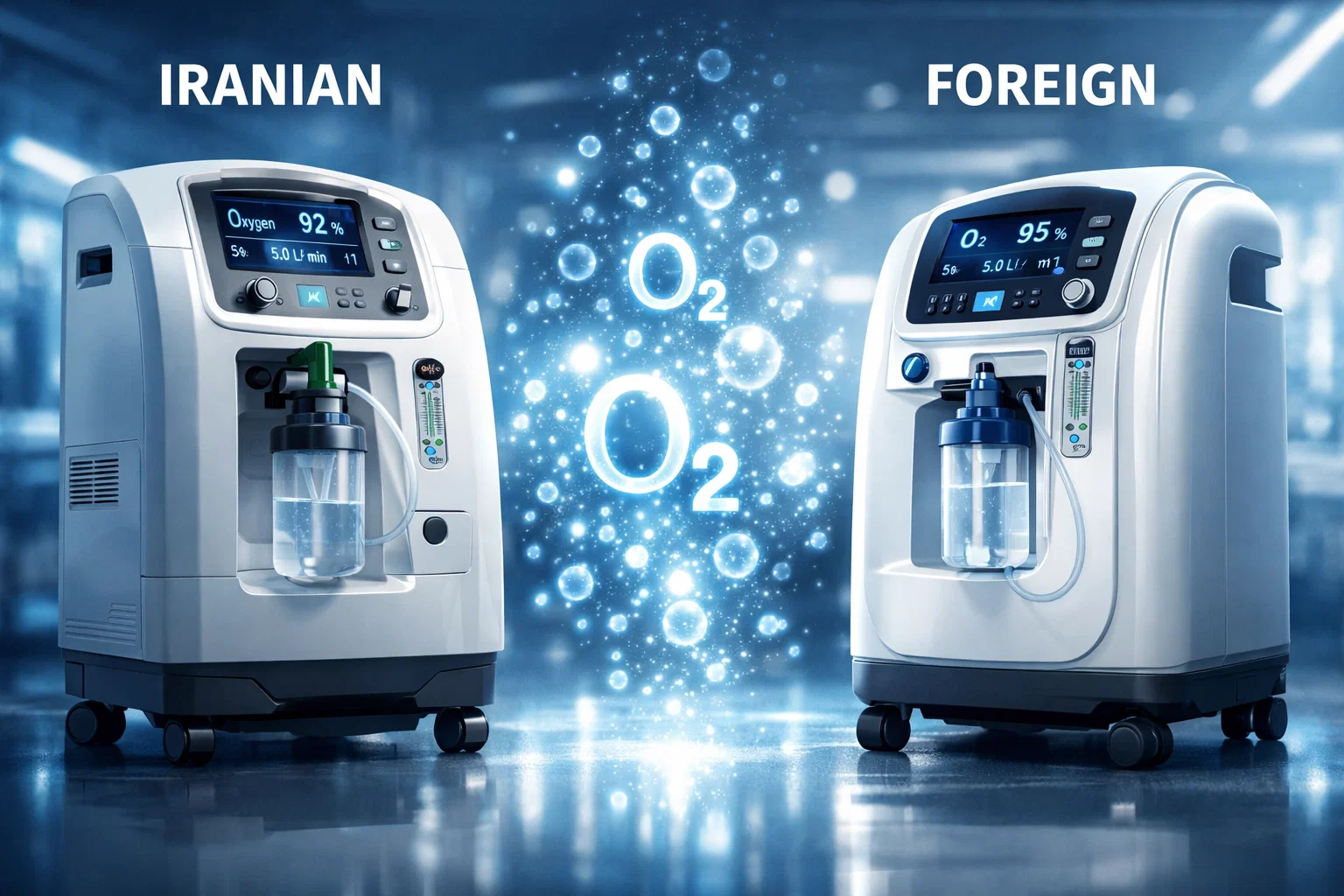 اکسیژن ساز ایرانی یا خارجی