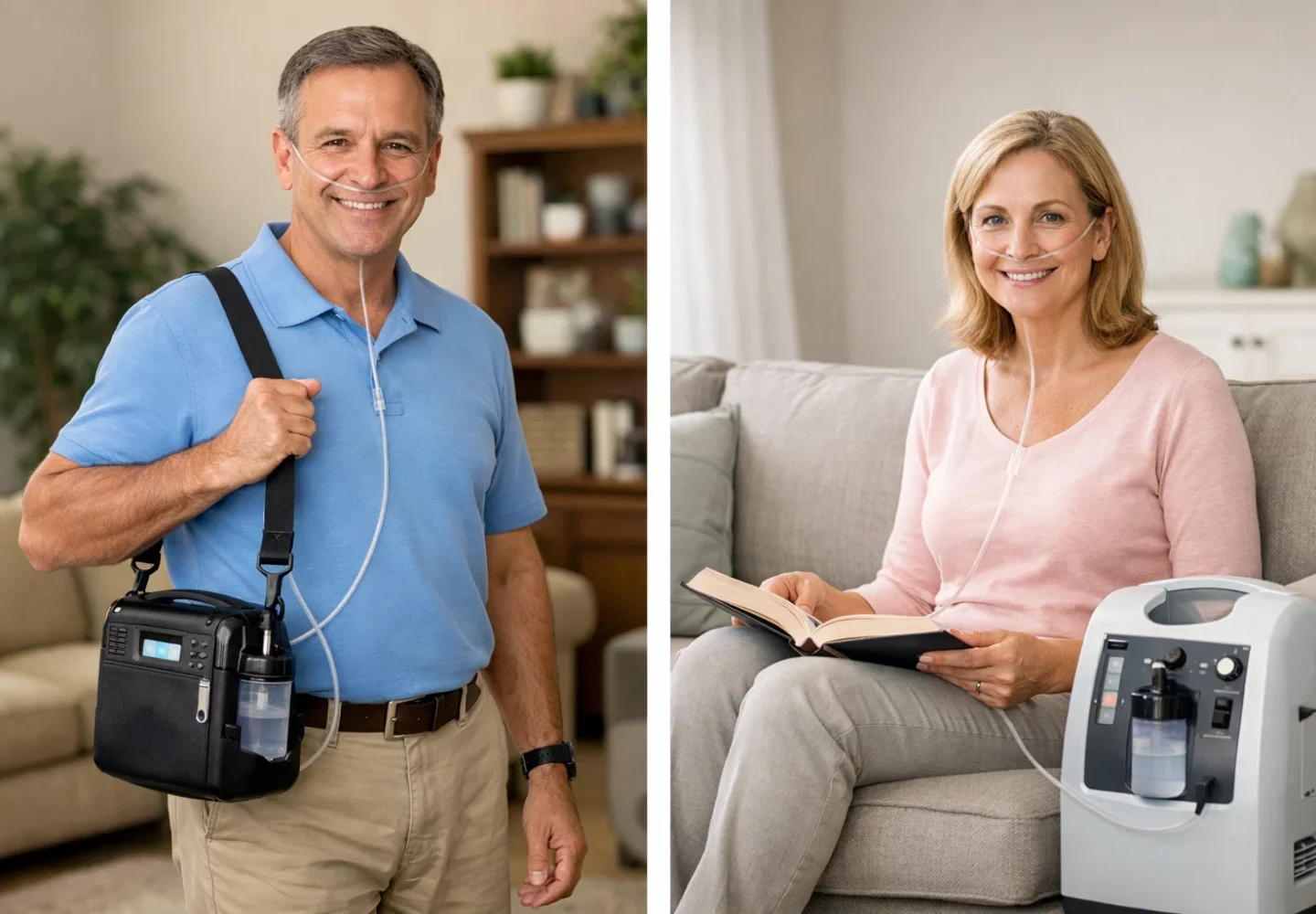 اکسیژن ساز پرتابل یا ثابت