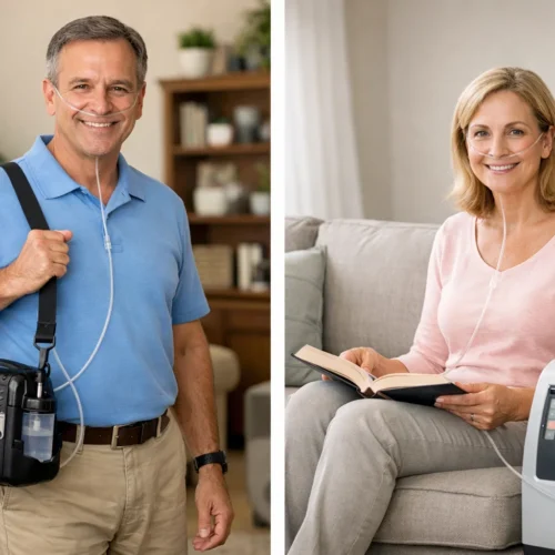 اکسیژن ساز پرتابل یا ثابت؟ مقایسه مزایا و کاربردها برای استفاده در منزل